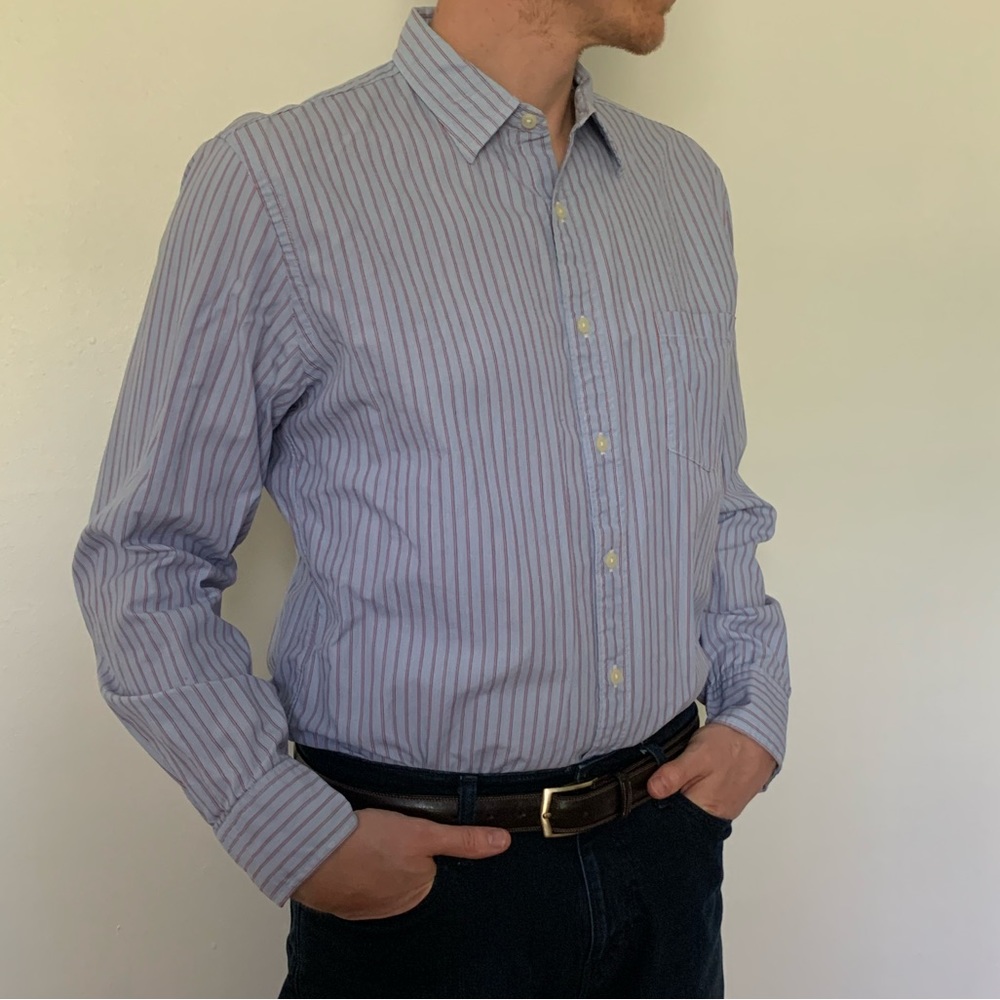 J crew Mens Cotton Button Down